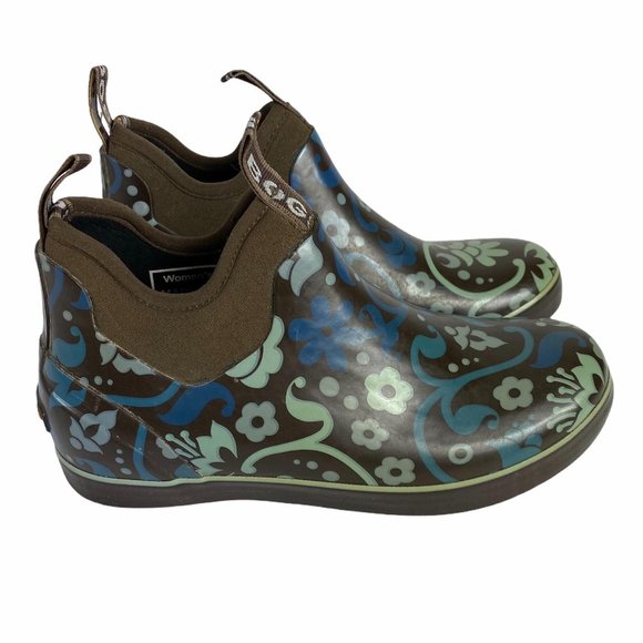 Bogs Shoes - BOGS Mattie Corsage Rubber Floral Boot W7